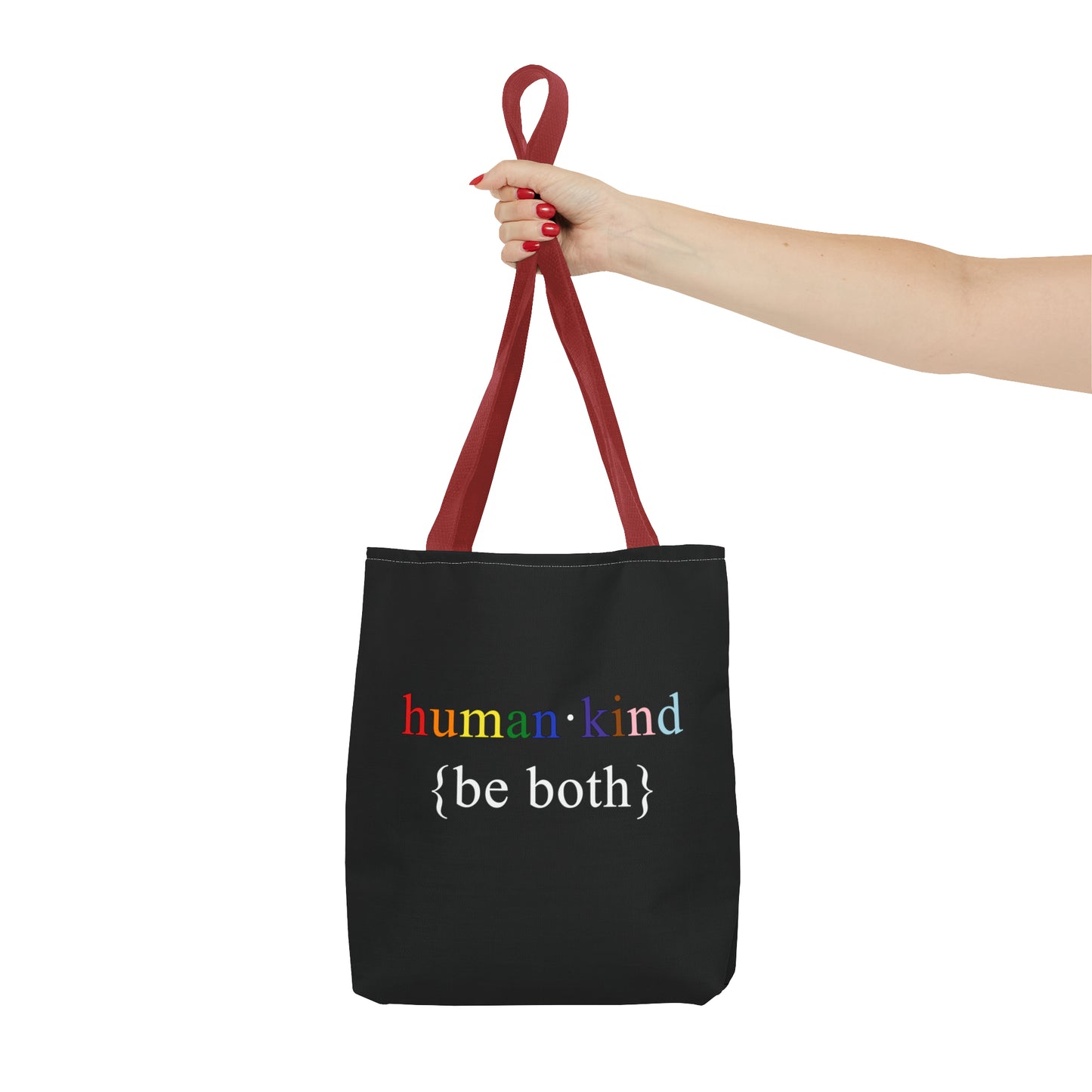 Human Kind Be Both Tote Bag - LGBTQIA Pride Accessory Gift