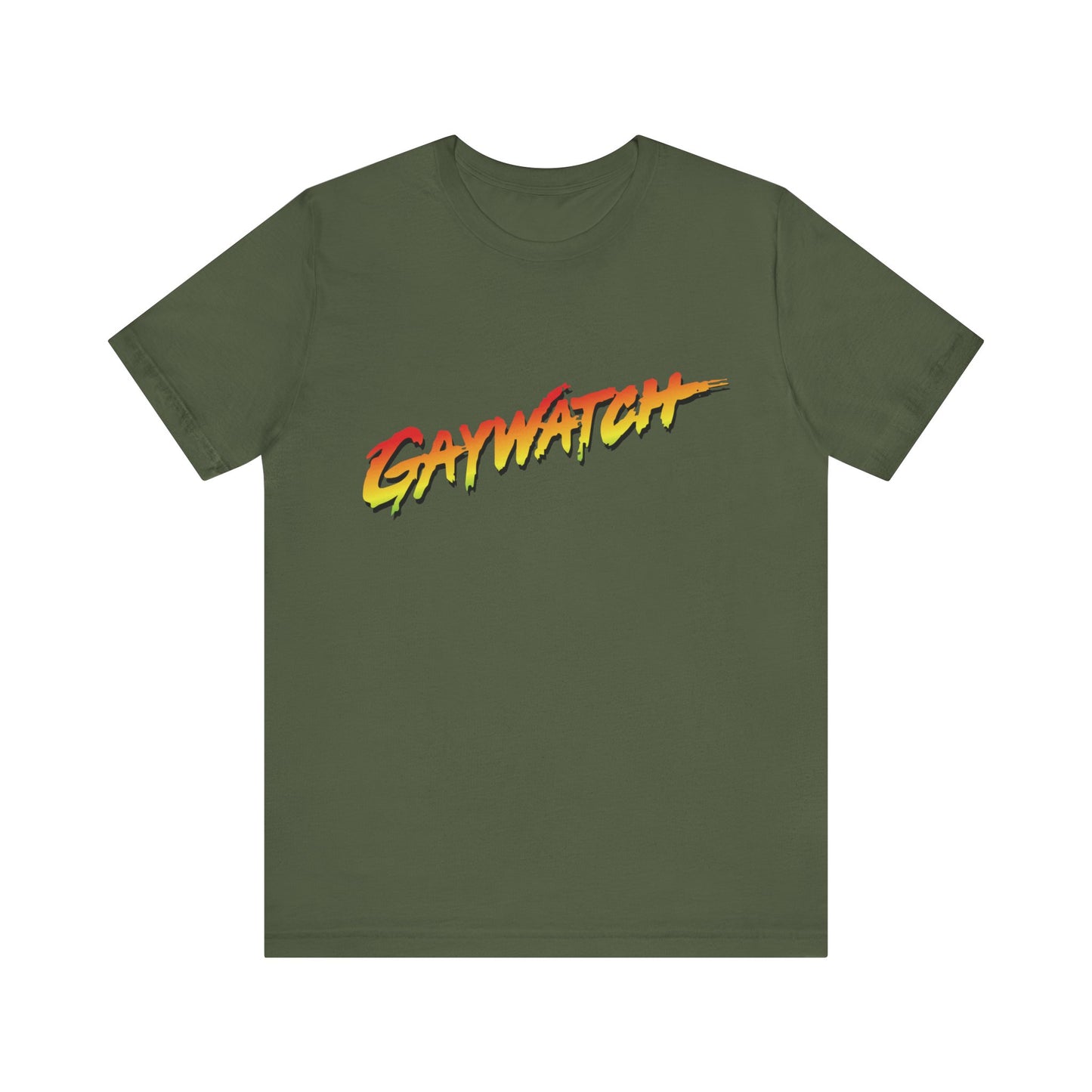 GayWatch Unisex T-Shirt - Funny LGBTQIA Gift - Pride Parade