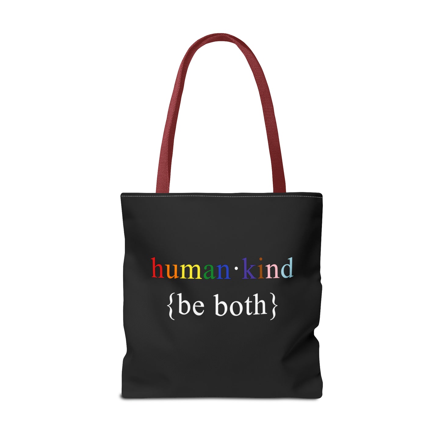 Human Kind Be Both Tote Bag - LGBTQIA Pride Accessory Gift