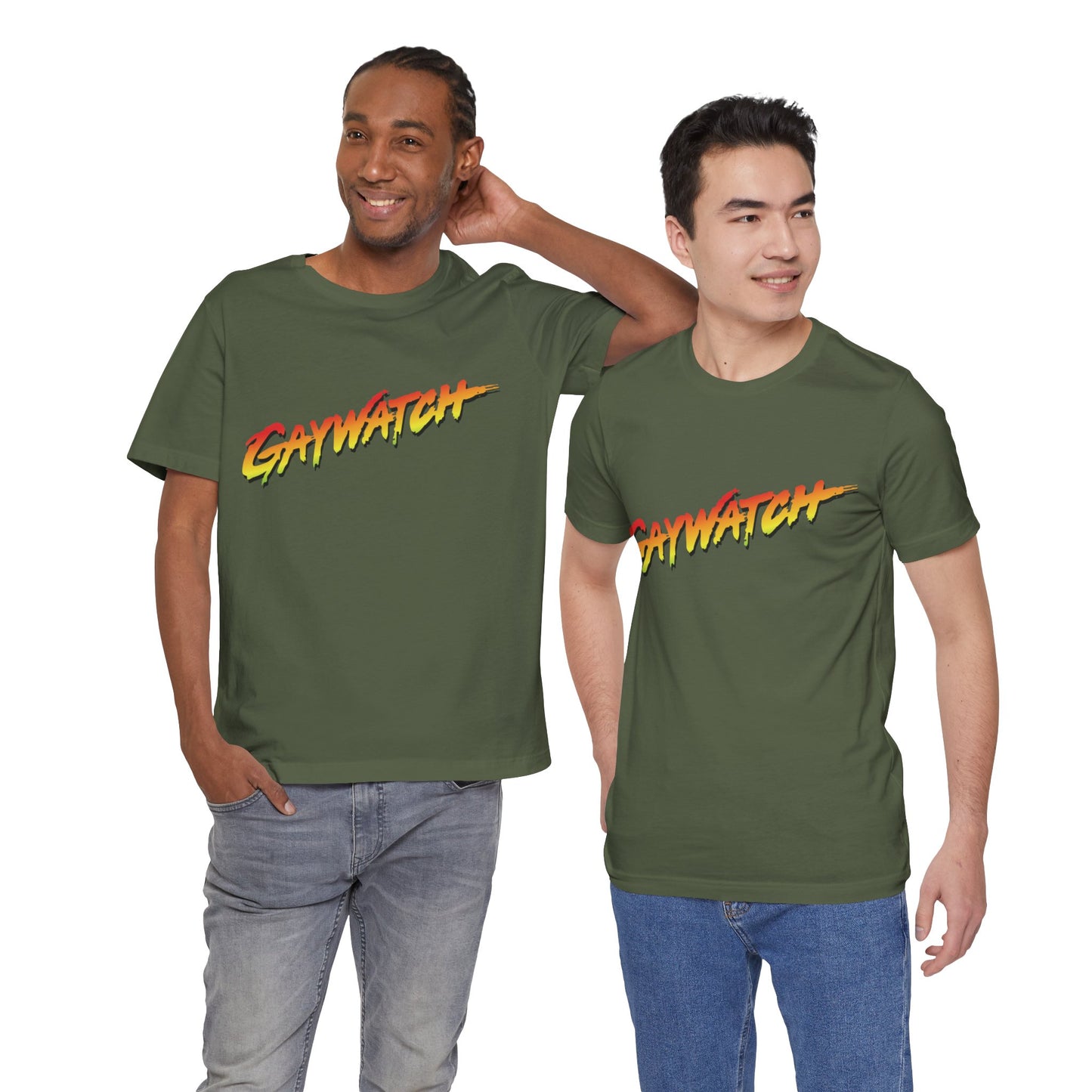 GayWatch Unisex T-Shirt - Funny LGBTQIA Gift - Pride Parade