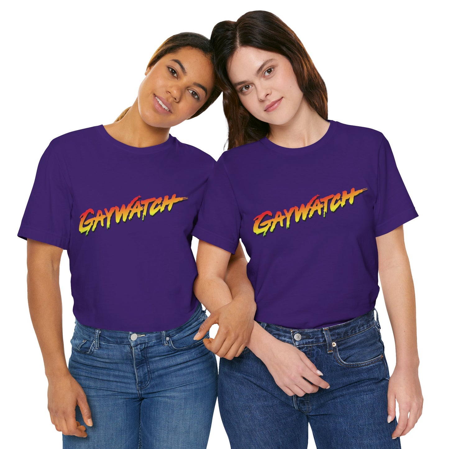 GayWatch Unisex T-Shirt - Funny LGBTQIA Gift - Pride Parade