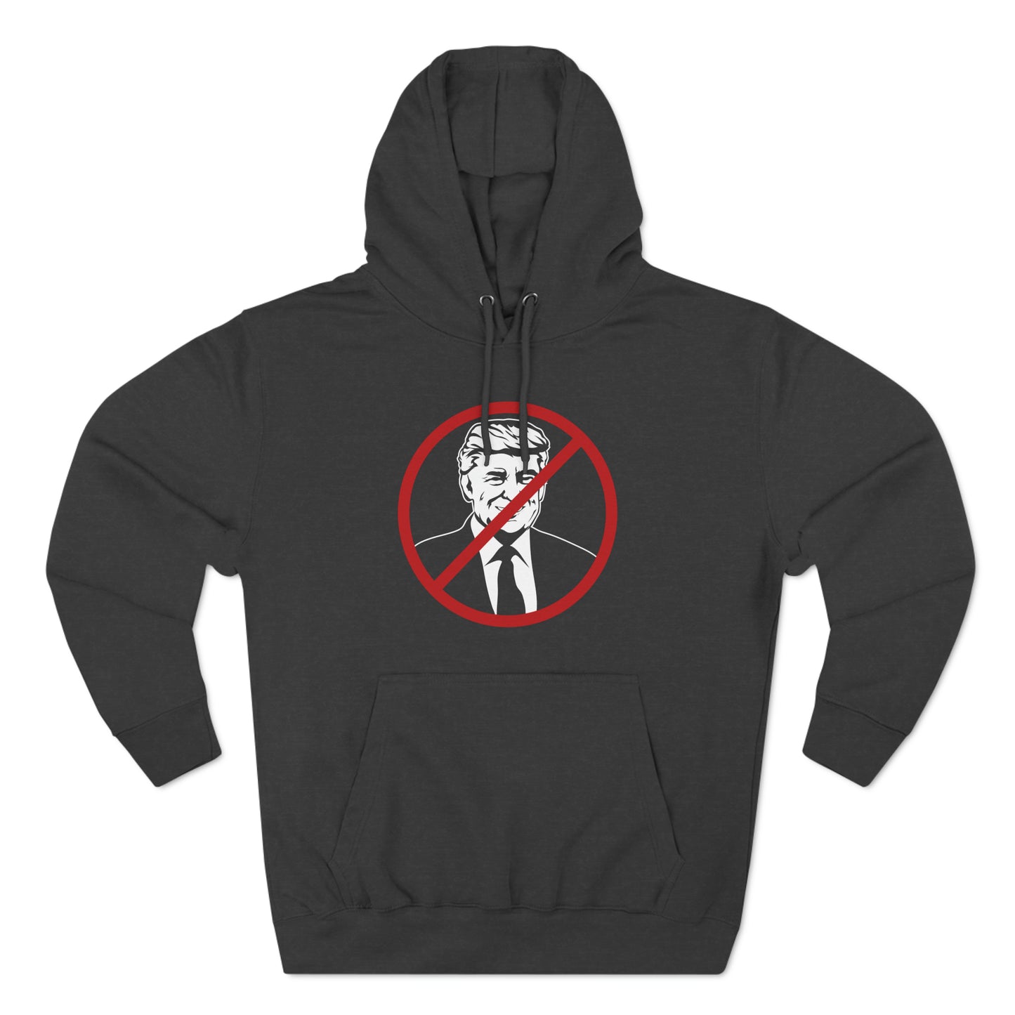 No More Trump Three-Panel Fleece Hoodie