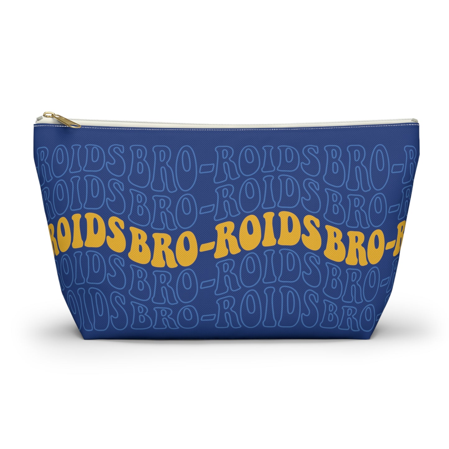 Bro-Roids Testosterone Storage Bag with T-Bottom - FTM Transition Medication Pouch - Gender Affirming Transgender Gift - Travel or Pride Parade Meds Pouch