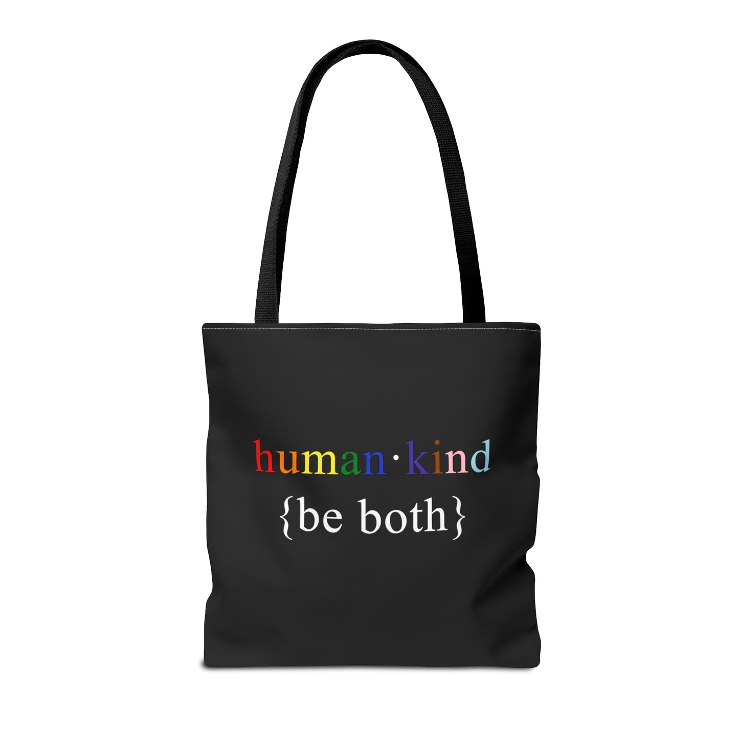 Human Kind Be Both Tote Bag - LGBTQIA Pride Accessory Gift