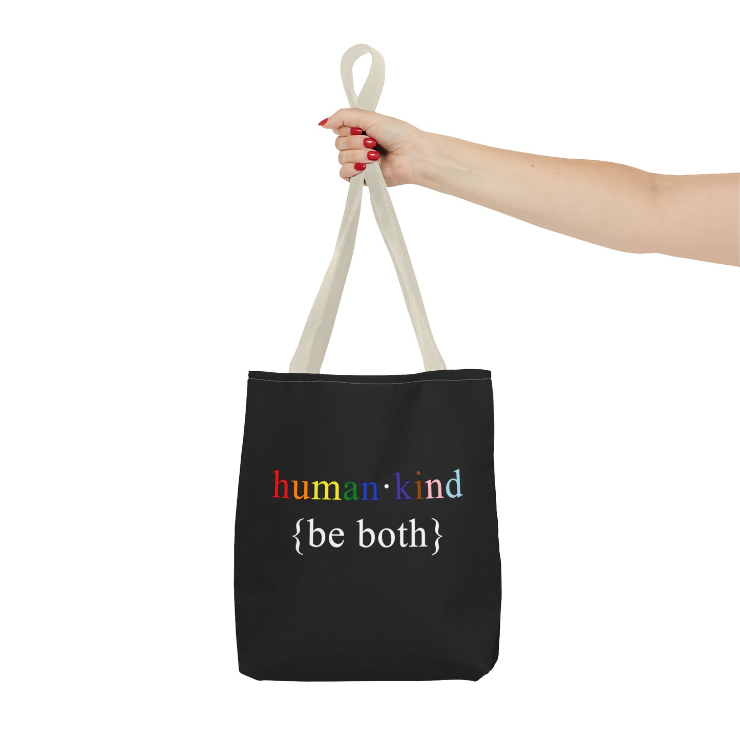 Human Kind Be Both Tote Bag - LGBTQIA Pride Accessory Gift