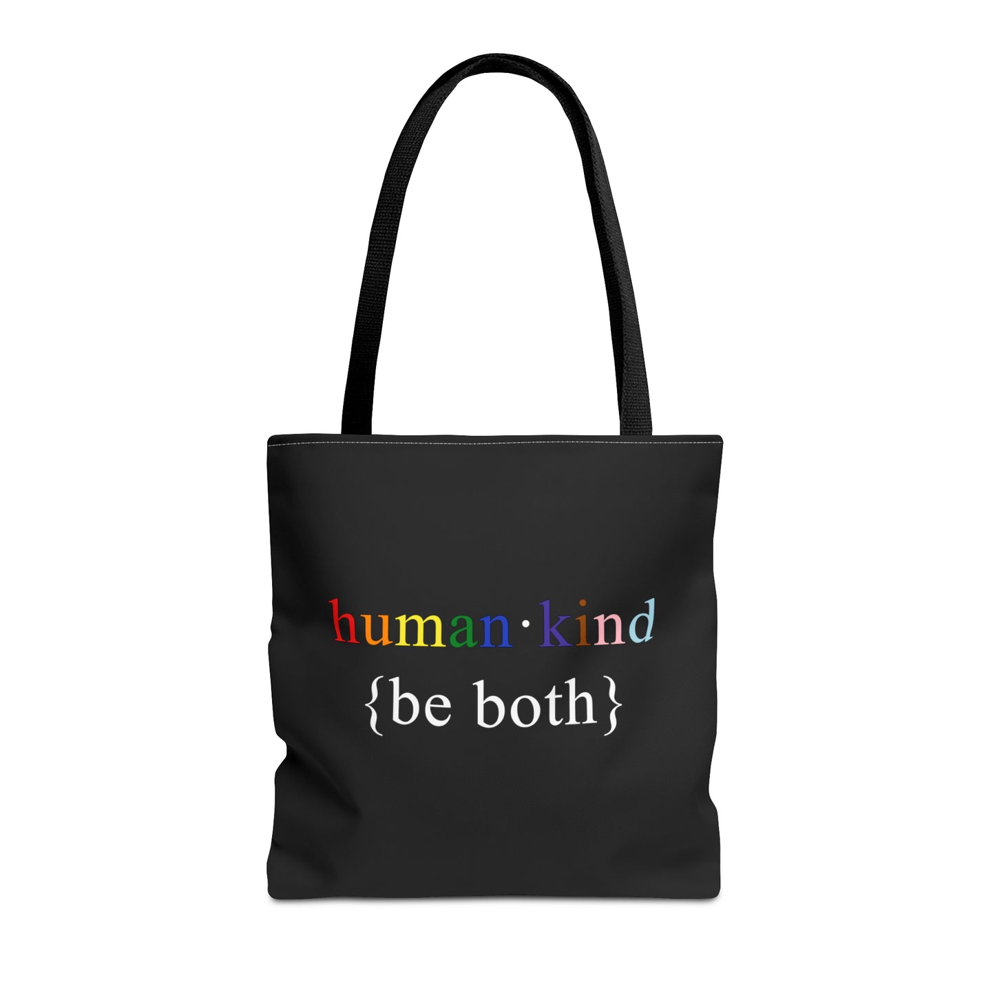 Human Kind Be Both Tote Bag - LGBTQIA Pride Accessory Gift