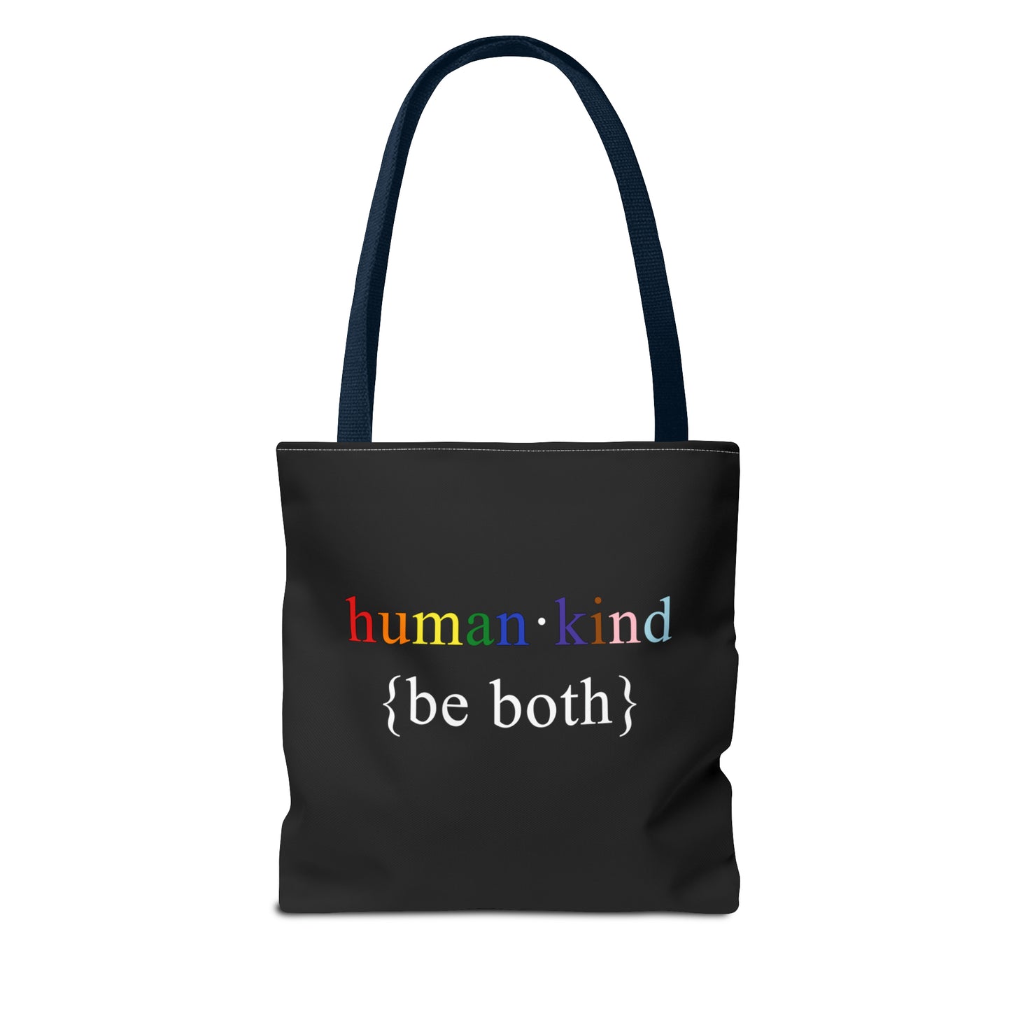 Human Kind Be Both Tote Bag - LGBTQIA Pride Accessory Gift