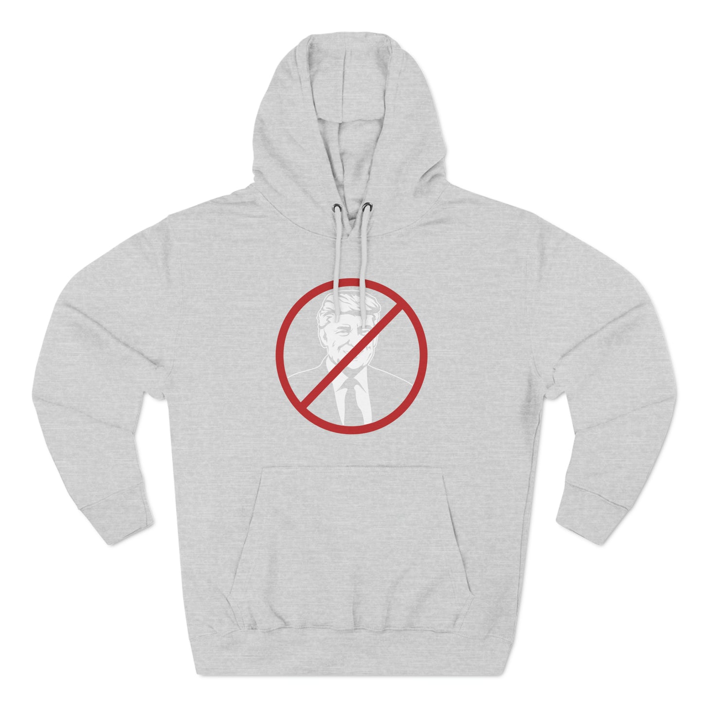 No More Trump Three-Panel Fleece Hoodie