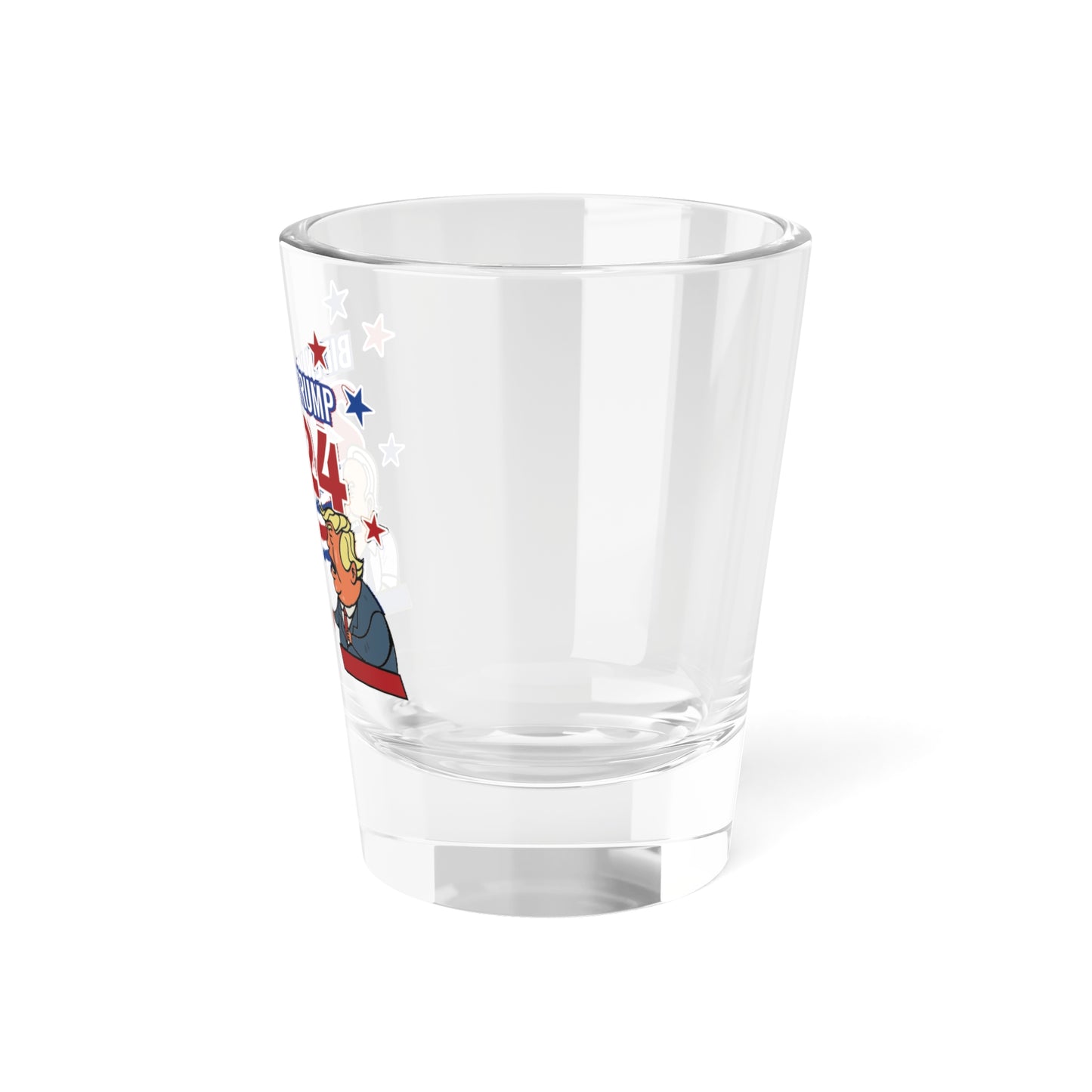 2024 Commemorative Biden Trump Debate Shot Glass, 1.5oz