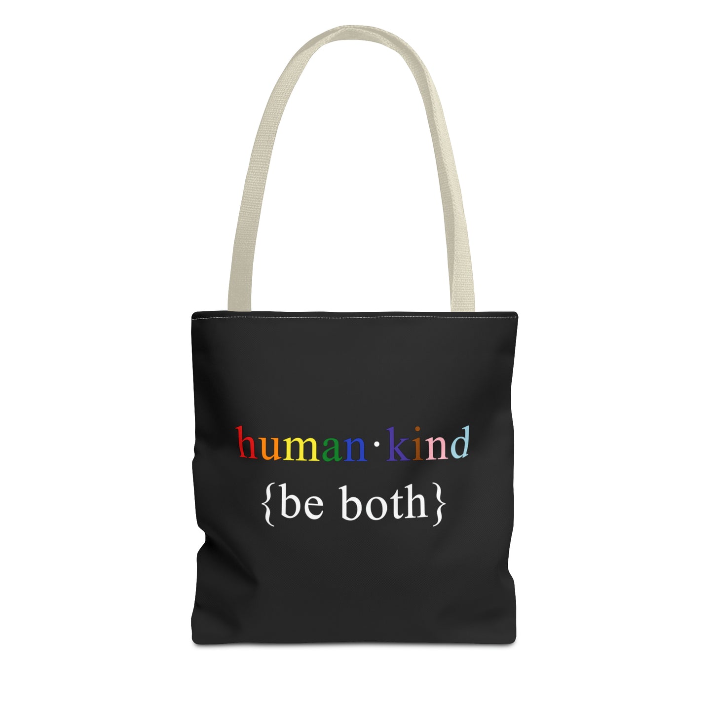 Human Kind Be Both Tote Bag - LGBTQIA Pride Accessory Gift