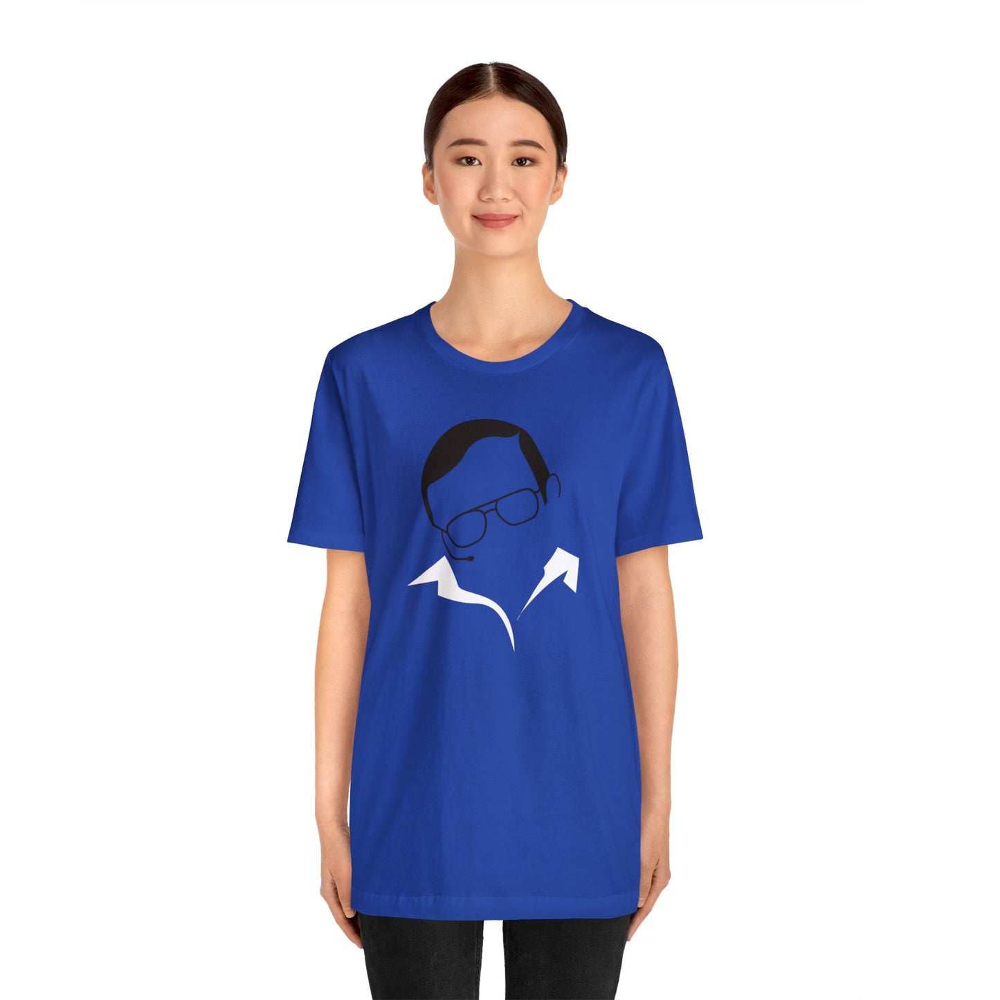 Theoretical Physicist Cosmologist Stephen Hawking Unisex Jersey Short Sleeve T-Shirt - Science Enthusiast