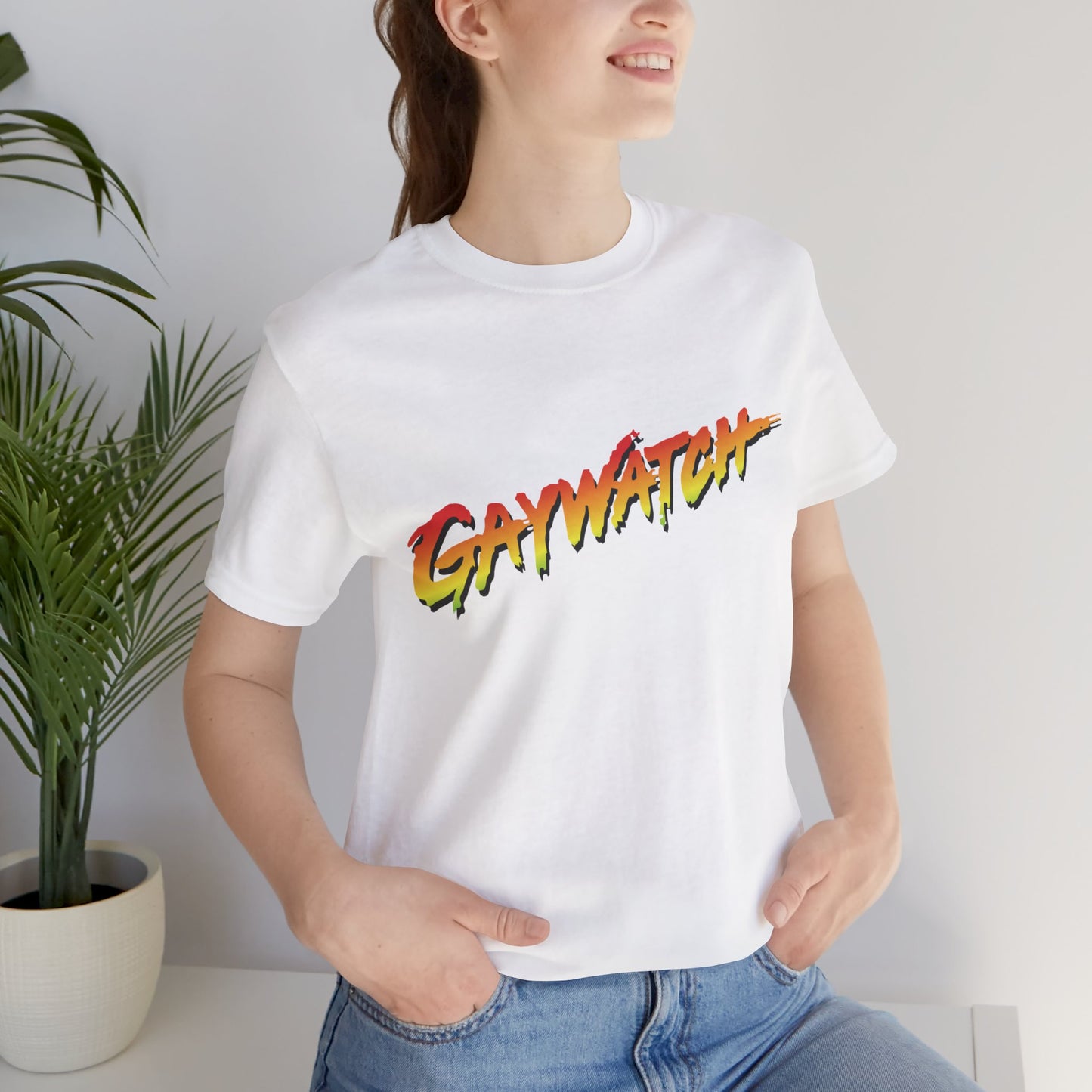 GayWatch Unisex T-Shirt - Funny LGBTQIA Gift - Pride Parade