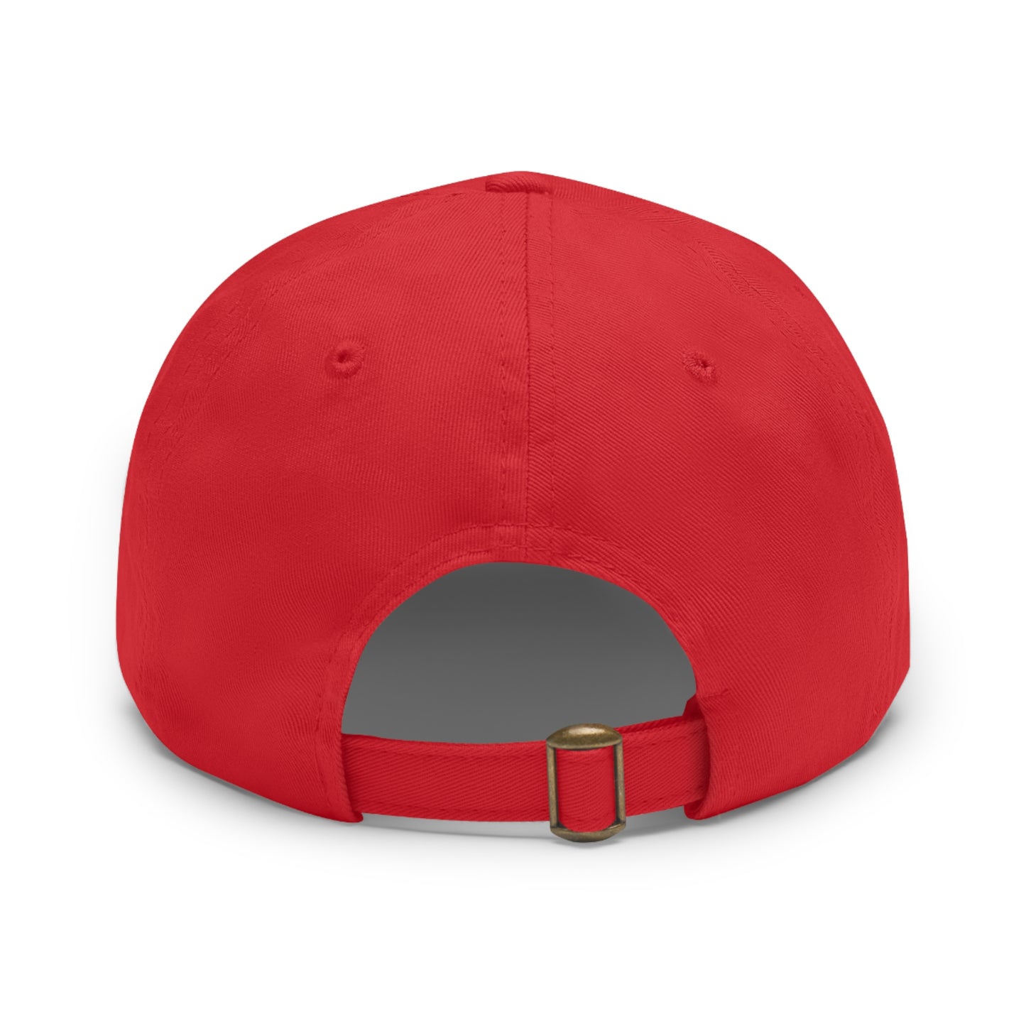 He/Him/His He Him His Pronouns Dad Hat with Round Leather Patch