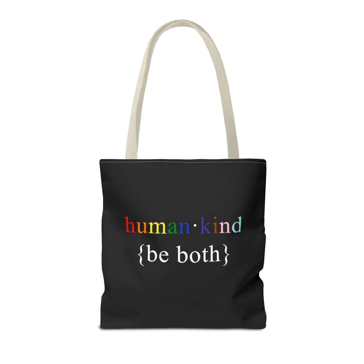 Human Kind Be Both Tote Bag - LGBTQIA Pride Accessory Gift