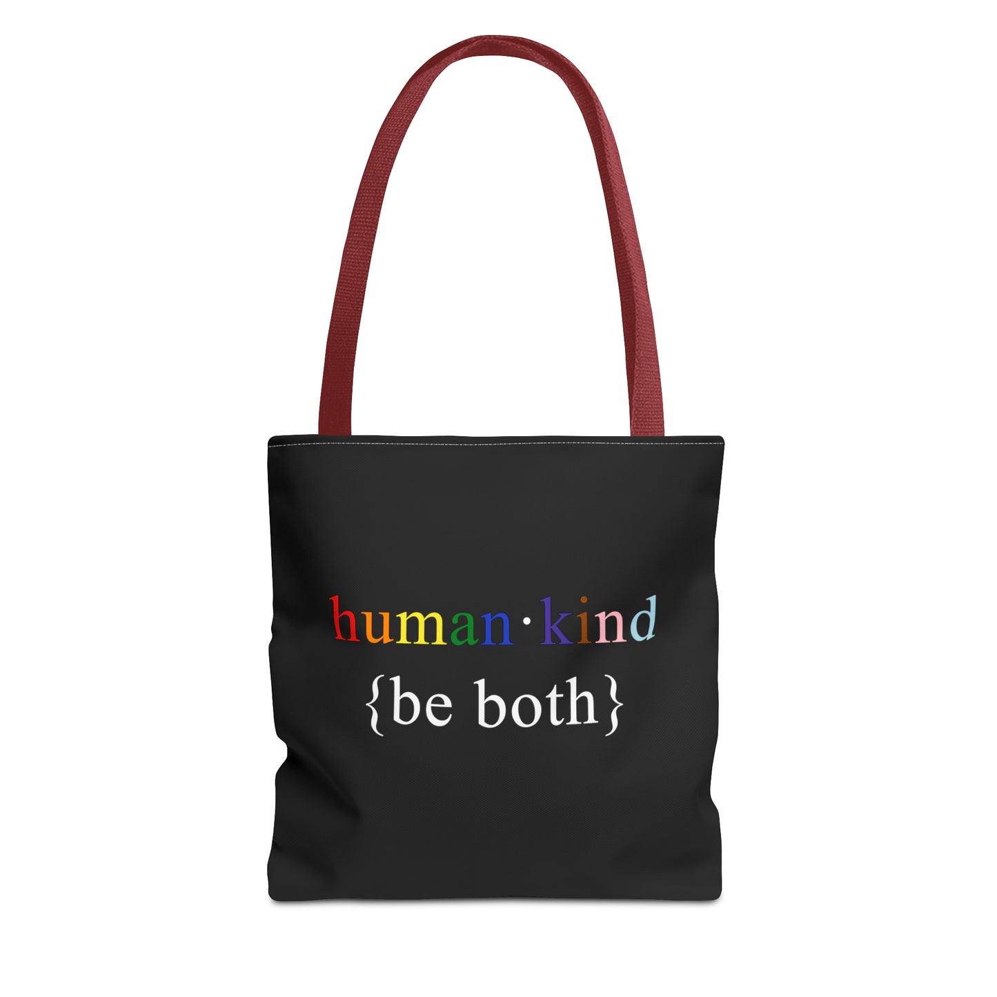 Human Kind Be Both Tote Bag - LGBTQIA Pride Accessory Gift