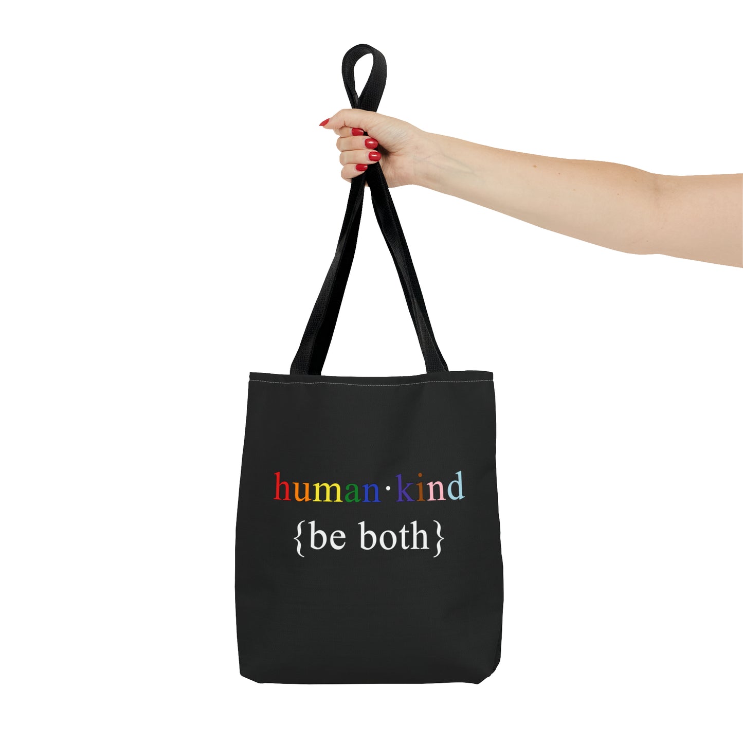 Human Kind Be Both Tote Bag - LGBTQIA Pride Accessory Gift