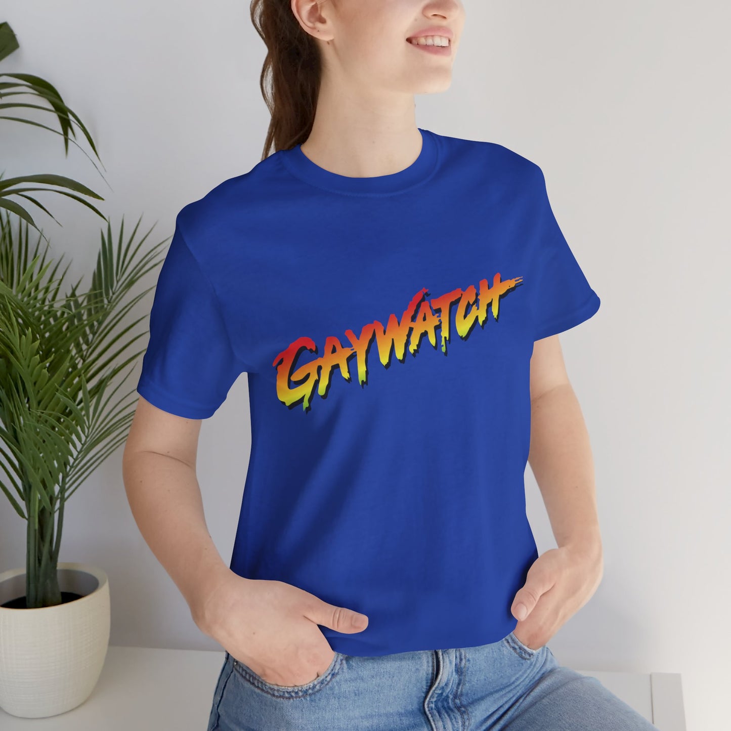 GayWatch Unisex T-Shirt - Funny LGBTQIA Gift - Pride Parade