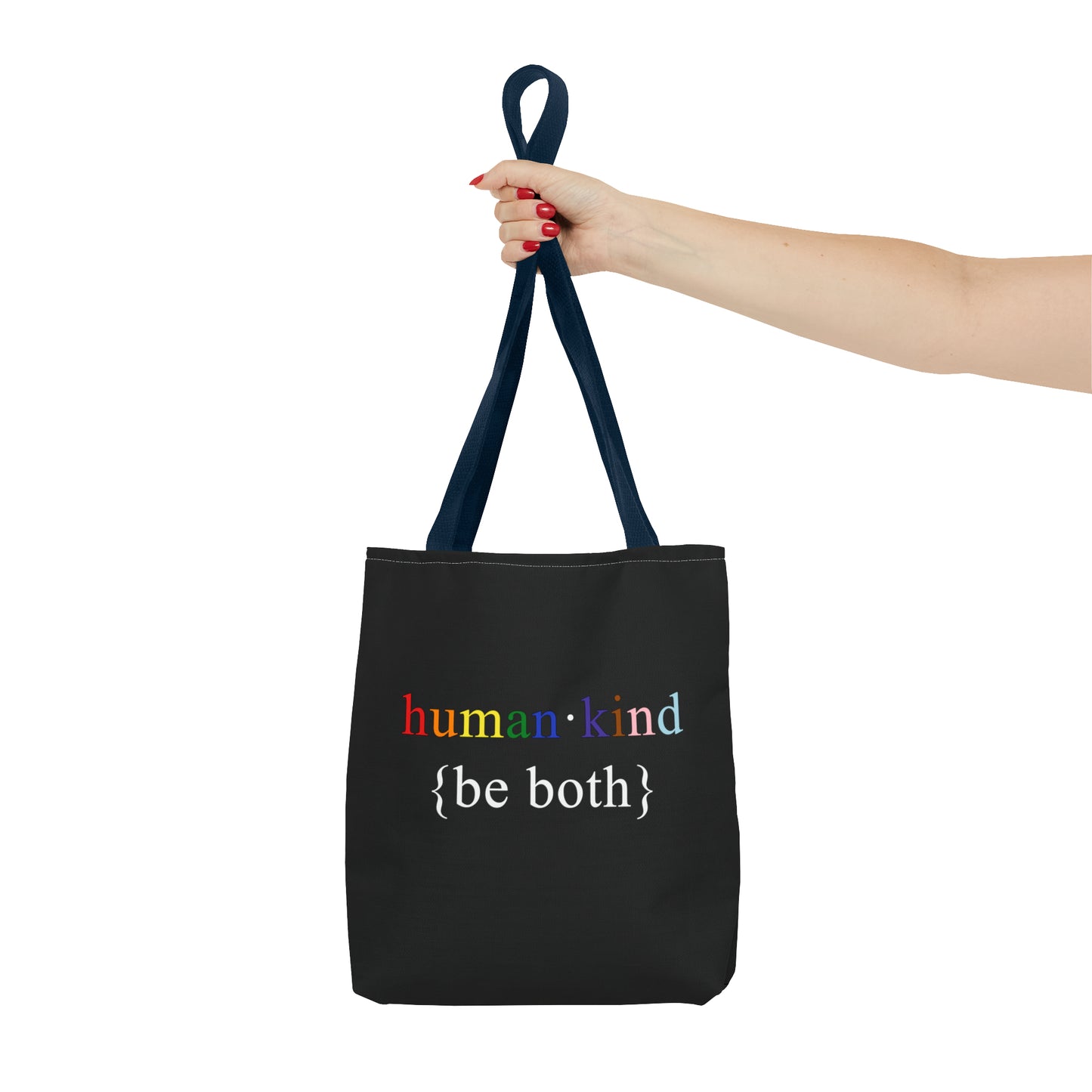 Human Kind Be Both Tote Bag - LGBTQIA Pride Accessory Gift