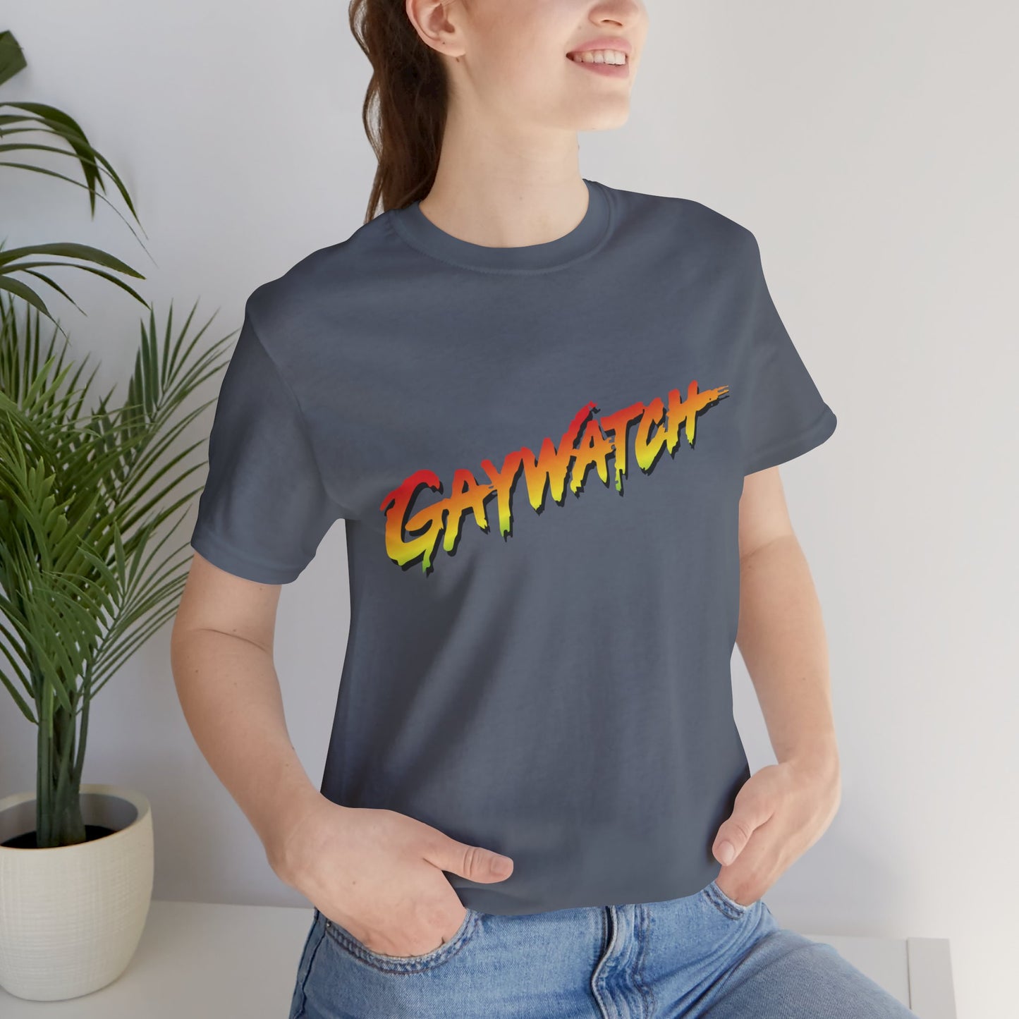 GayWatch Unisex T-Shirt - Funny LGBTQIA Gift - Pride Parade