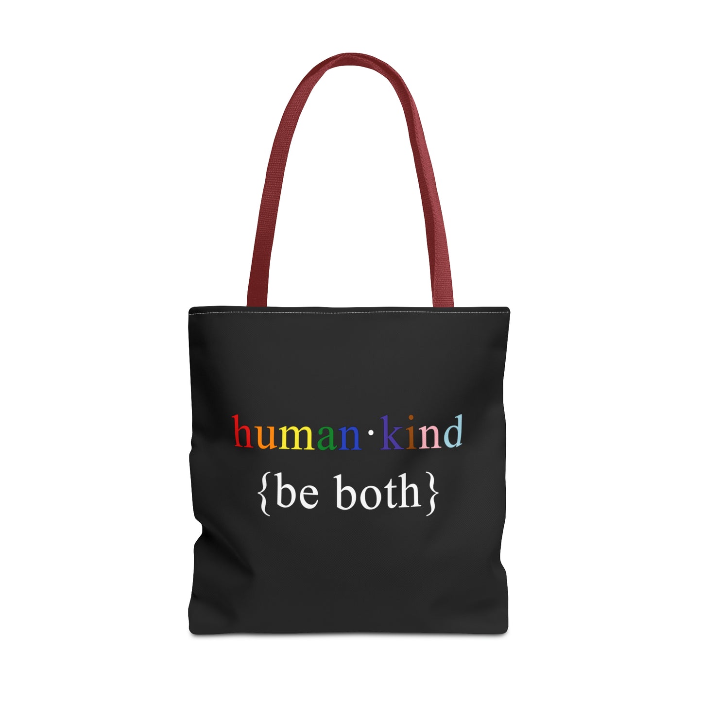 Human Kind Be Both Tote Bag - LGBTQIA Pride Accessory Gift