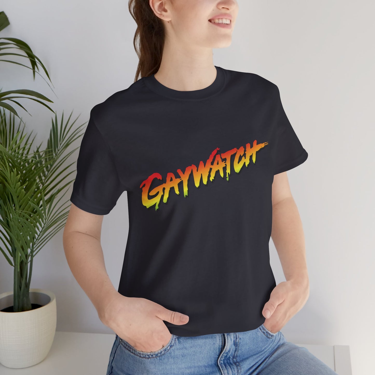 GayWatch Unisex T-Shirt - Funny LGBTQIA Gift - Pride Parade