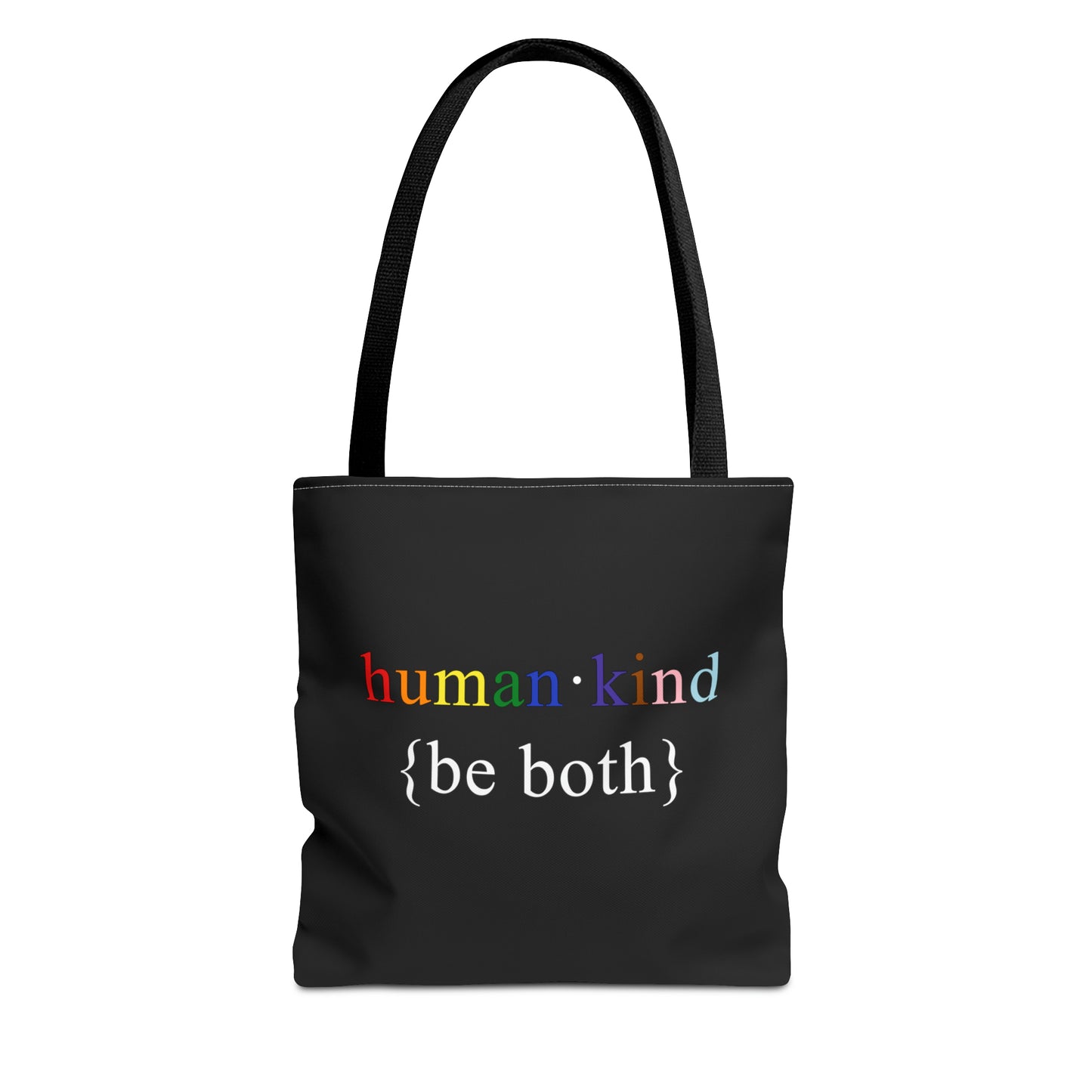 Human Kind Be Both Tote Bag - LGBTQIA Pride Accessory Gift