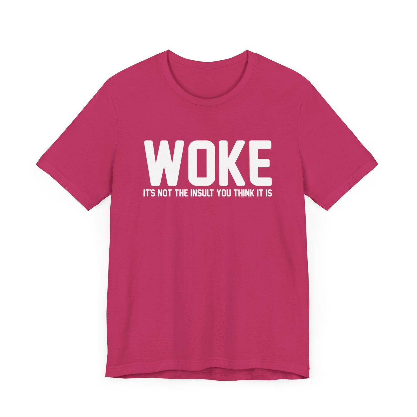 Woke is Not the Insult You Think it is Unisex T-Shirt - Progressive Informed Tee - Social Justice - Equality and Equity