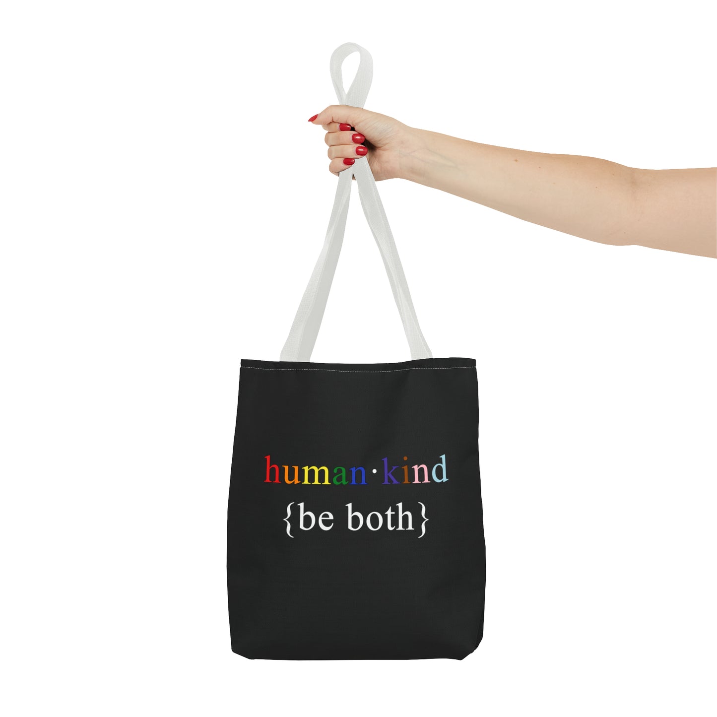 Human Kind Be Both Tote Bag - LGBTQIA Pride Accessory Gift